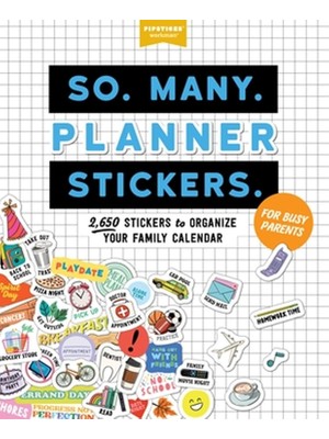 DMR Home So. Many. Stickers. For Busy Parents: 2,650 Stickers To Organize Your Calendar