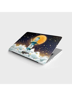DMR Home Laptop Bilgisayar Notebook Pc Kaplama Etiketi Star