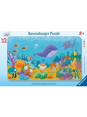 DMR Home Puzzle, 15 Parça, Sualtı Parkı