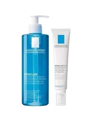 DMR Home Effaclar Jel 400 ml K Krem 40 ml | Siyah Nokta & Akne Bakım Set