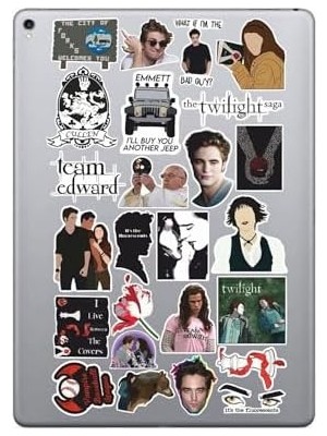 DMR Home Alacakaranlık & Twilight Paketi Bullet Journal Defter Çıkartma Ajanda Laptop Etiket