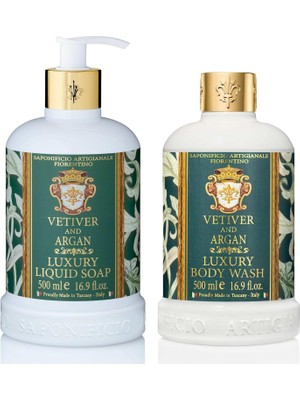 DMR Home Saponificio Artigianale Fiorentino Sıvı Sabun 500 ml - Vetiver And Argan