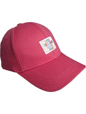 Spteks Kitti 4-8 Yaş Kız Çocuk Pembe Renk Baskı Desen Figürlü Şık Ve Rahat Yazlık Kep Şapka