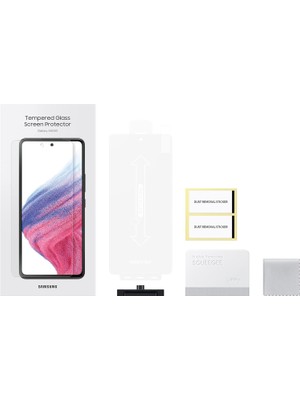 DMR Home Temperli Cam Ekran Koruyucu ET-FA536 Galaxy A53 5g Için | Ekran Koruyucu, Koruyucu Cam, Darbeye Dayanıklı, Şeffaf - 6,5 Inç