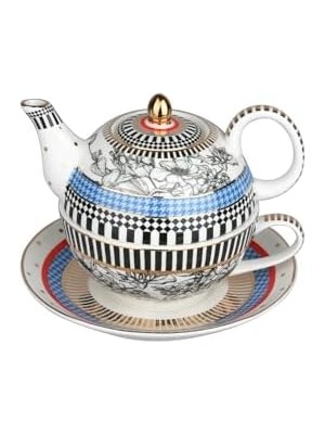 DMR Home Art Maggey Tek Kişilik Demlik & Fincan Seti