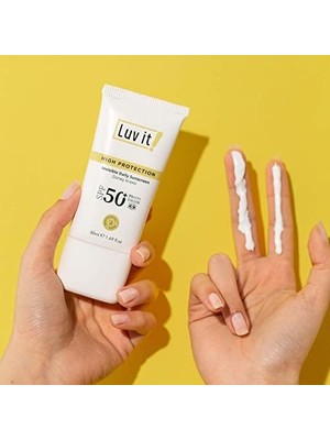 DMR Home Luv It! SPF50+ Pa++++ Uva Uvb Yüksek Korumalı Leke Karşıtı Güneş Kremi 50 ml