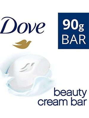 DMR Home Dove Beauty Cream Bar Katı Güzellik Sabunu Original Nemledirici Etkili, 90 G 3lü Paket