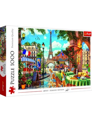 DMR Home 10622 Paris Sabahı 1000 Parça, Üstün Kalite, Yetişkinler ve 12 Yaş Üstü Çocuklar Için Yapboz