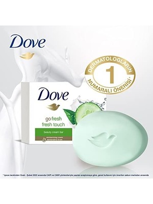 DMR Home Dove Beauty Cream Bar Katı Güzellik Sabunu Fresh Nemlendirici Etkili, 90 G 3lü Paket
