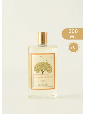 Bella Maison Kolonya 200 ml Mandalina Aromalı 80 Derece Dökme Şişe ile Şıklık