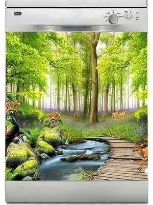 DMR Home Bulaşık Makinesi Kaplama Beyaz Eşya Kaplama Yol Ağaç