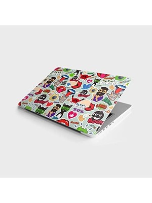 DMR Home Laptop Bilgisayar Notebook Pc Kaplama Etiketi Boom Like