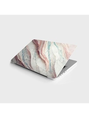 DMR Home Laptop Bilgisayar Notebook Pc Kaplama Etiketi Lüks Mermer Ebru