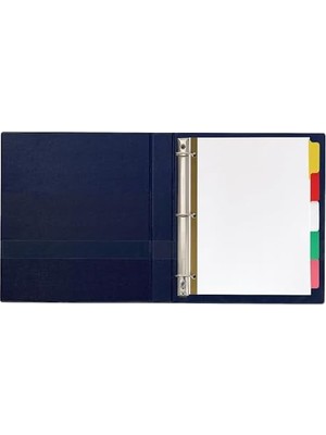 DMR Home 23076 Big Tab Kırma ve Silme Ayırıcı, 5 Renkli Sekme, 1 Set 5 Binici 48 Paket
