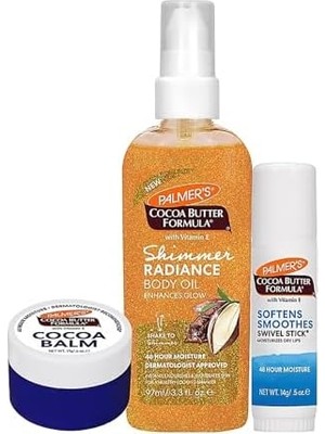 DMR Home Palmers Cocoa Butter Moisture & Glow Cilt Bakım Seti, 10181043529