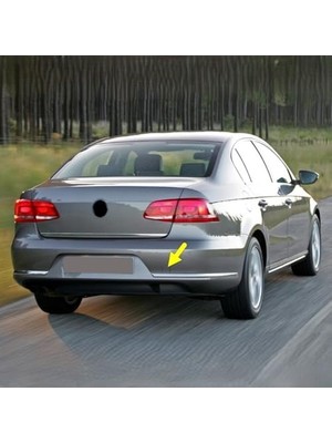 Expresstore Arka Tampon Çeki Demiri Kapağı 3AE807441 Vw Passat B7 Sedan ile Uyumlu 2011-2014
