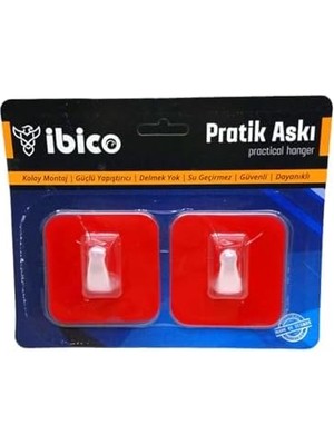 DMR Home 2 Parça Pratik Yapışkan Askı (5264)