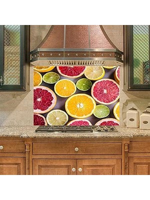 DMR Home Mutfak Duvar Tezgah Arası Ocak Arkası Kaplama C Vitamini