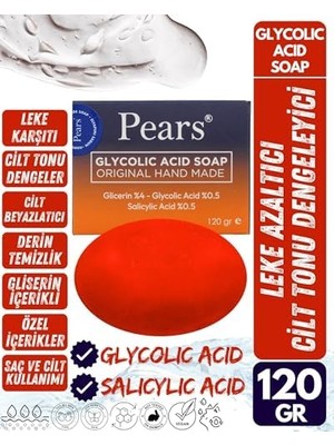 DMR Home Pears Gliserinli Glikolik Asit Sabun, 120 Gram (3 Paketi)