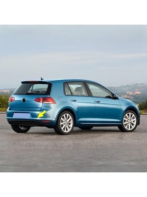 Expresstore Arka Tampon Çeki Demiri Kapağı 5G6807441 Vw Golf 7 ile Uyumlu 2013-2017