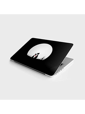 Expresstore Laptop Bilgisayar Notebook Pc Kaplama Etiketi Aşık Kediler