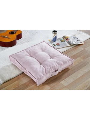 Vivense Tubihome Bisküvi Yer Minderi, Açık Pembe