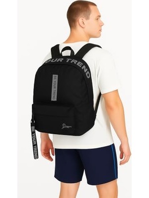 Expresstore Louisiana Polo Okul Seti – Sırt Çantası + Kalemlik Füme 1140