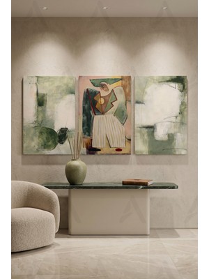 Artease 3'lü Soyut Çizimler Tablo Seti