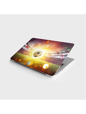 Expresstore Laptop Bilgisayar Notebook Pc Kaplama Etiketi Futbol