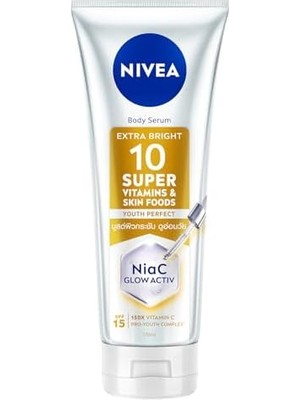 DMR Home SUPER10 Serum Etkili Vücut Losyonu SPF15 170 Ml, Aydınlatıcı, Sıkılaştırıcı, Nemlendirici, C Vitamini, Niasinamid