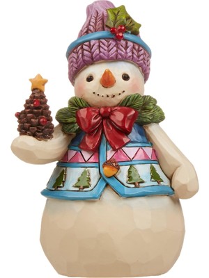 DMR Home Jim Shore Heartwood Pint-Size With Resin Figurine, 4.75"
