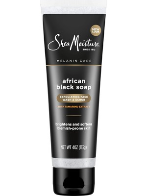 DMR Home Shea Moısture Afrika Siyah Sabunu Yüz Yıkama ve Peeling 113GR 4 Oz