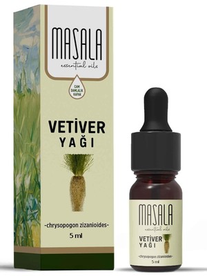 Expresstore Masala Vetiver Yağı 5 ml - (Vetiver Oil)