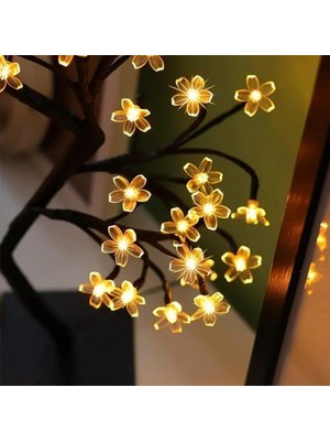 DMR Home Dekoratif Kiraz Ağacı Masaüstü USB LED LAMBA/GT-CL16