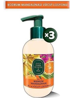 DMR Home Bodrum Mandalinası El ve Vücut Losyonu 280 ml x 3