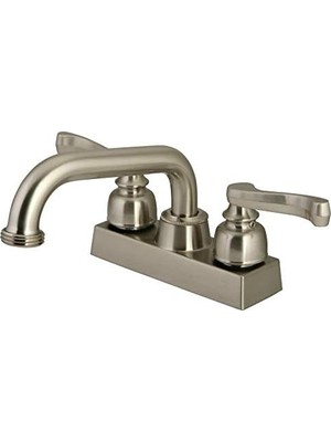 Expresstore KB2478FL Çamaşır Musluğu, 5-3/4 "emzikli Erişim, Fırçalanmış Nikel