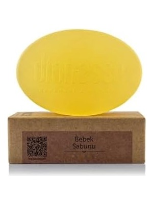 DMR Home 100% El Yapımı ve Doğal Bebek Sabunu 90 gr - Bitkisel Gliserin, Doğal Yağlar ile Bebeğiniz Için Saç ve Vücut Temizleyici Sabun