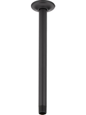 Expresstore Delta Faucet U4998-BL Kol ve 14" Tavan Montaj Duş Kolu, Mat Siyah