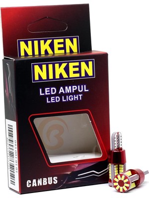 DMR Home 12V T10 Dipsiz Ampul 57 Led'li 2’li Set - Beyaz Işık