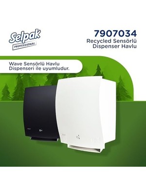 DMR Home Selpak Professional Recycled Sensörlü Havlu, 135 Metre