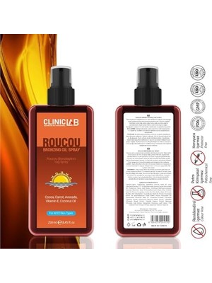 Expresstore Roucou Bronzlaştırıcı Yağ Sprey 250ML