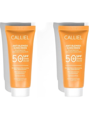Expresstore Calliel Anti Blemish Güneş Kremi 50 ml (2 Paketi)