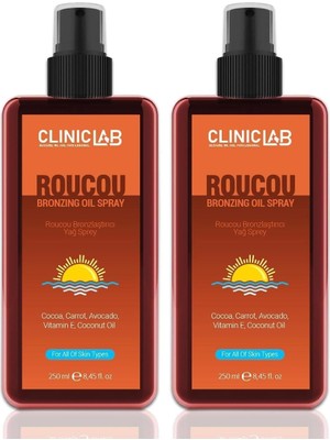Expresstore Roucou Bronzlaştırıcı Yağ Sprey 250ML (2 Paketi)