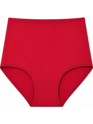 Hepsine Rakip Kadın Büyük Beden Bikini Yüksek Bel Pamuklu Külot Ekonomik