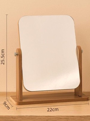 Expresstore El Aynası Masa Aynası Makyaj Aynası Ayarlanabilir Makeup Mirror 17X22CM