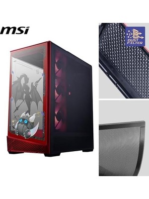 Expresstore Msı Mag Pano 130R Mlg Edıtıon 4 x Argb Fan USB 3.2 Atx Tower Gaming (Oyuncu) Kasa