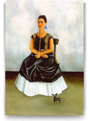 Expresstore Kahlo - Itzcuintli Dog With Me Tablosu - 40X60CM