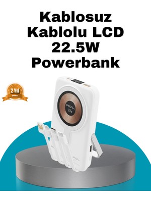 Toyigoo Magsafe Uyumlu Kablosuz Powerbank Hızlı Şarj Özellikli - Lisinya
