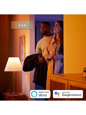 Expresstore Hue Siyah Akıllı LED Masa Lambası