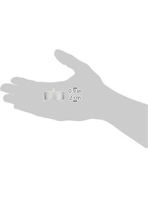 Expresstore 500.979.95 Glimma Kokusuz Tealights, 100'LÜ Paket